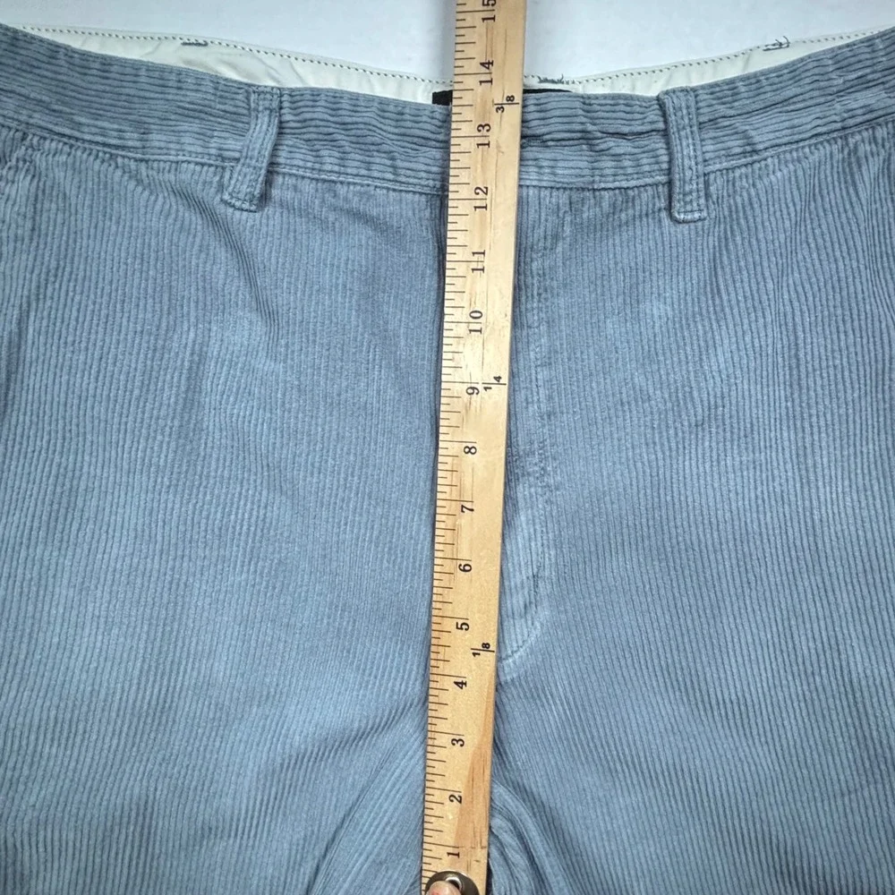 Vans Corduroy Cargo Pants Mens‎ 40 Loose Tapered Fit Blue Grey Skater Utility